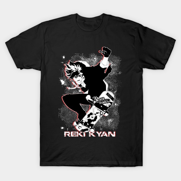 Kyan reki - Sk8 T-Shirt by NekerArt